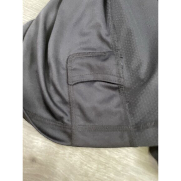 Tek Gear Top Womens Size XL Black Short Sleeve Workout Mom Gym Activewear - Picture 7 of 10